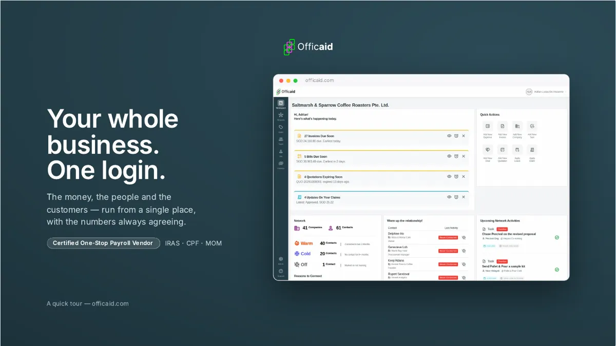 Officaid புத்தகத்தின் அட்டைப் படம்